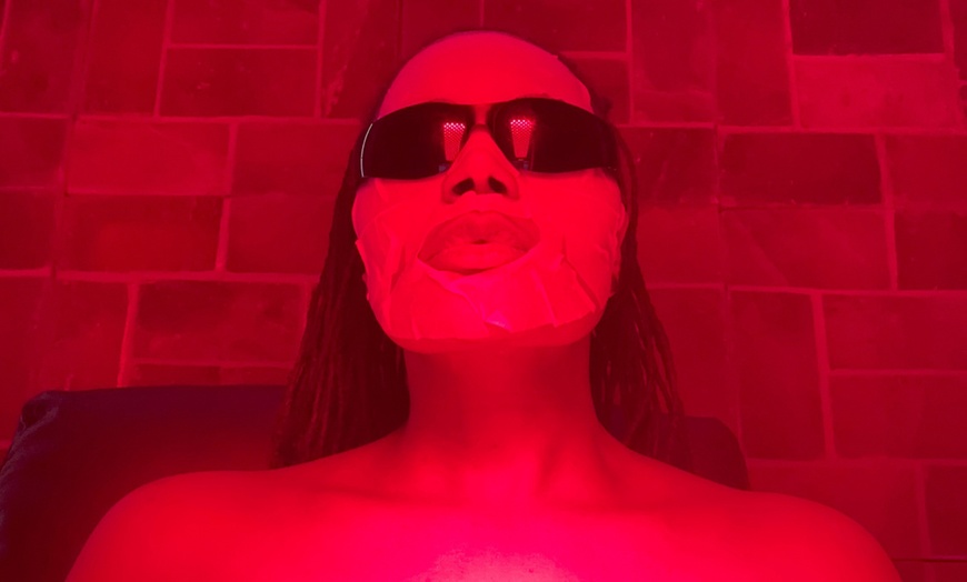 Image 5: Custom Massage with Infrared Sauna or Red Light Therapy Options