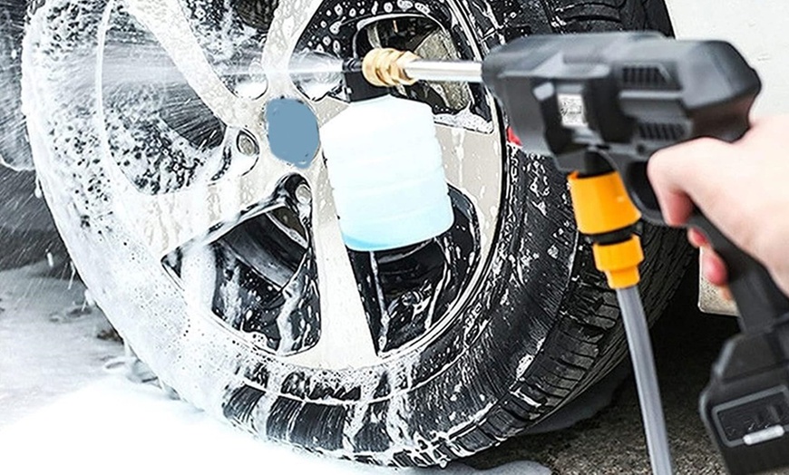 Image 1: Hidrolimpiadora portátil de alta presión