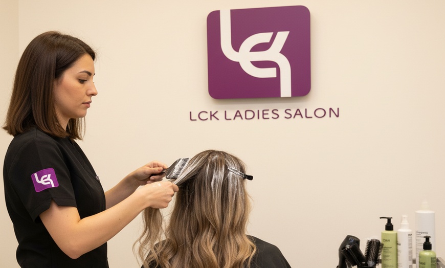 Image 1: One Conditioning or Keratin Hair Treatment w/ or w/o Haircut