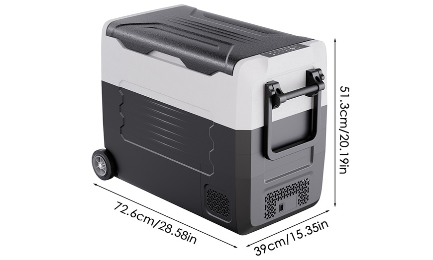 Image 7: Car Compressor Refrigerator Freezer with Dual Zone Cooling
