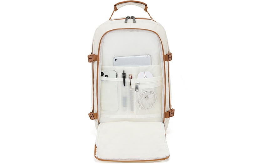 Image 8: Rugzak voor je handbagage tijdens het reizen