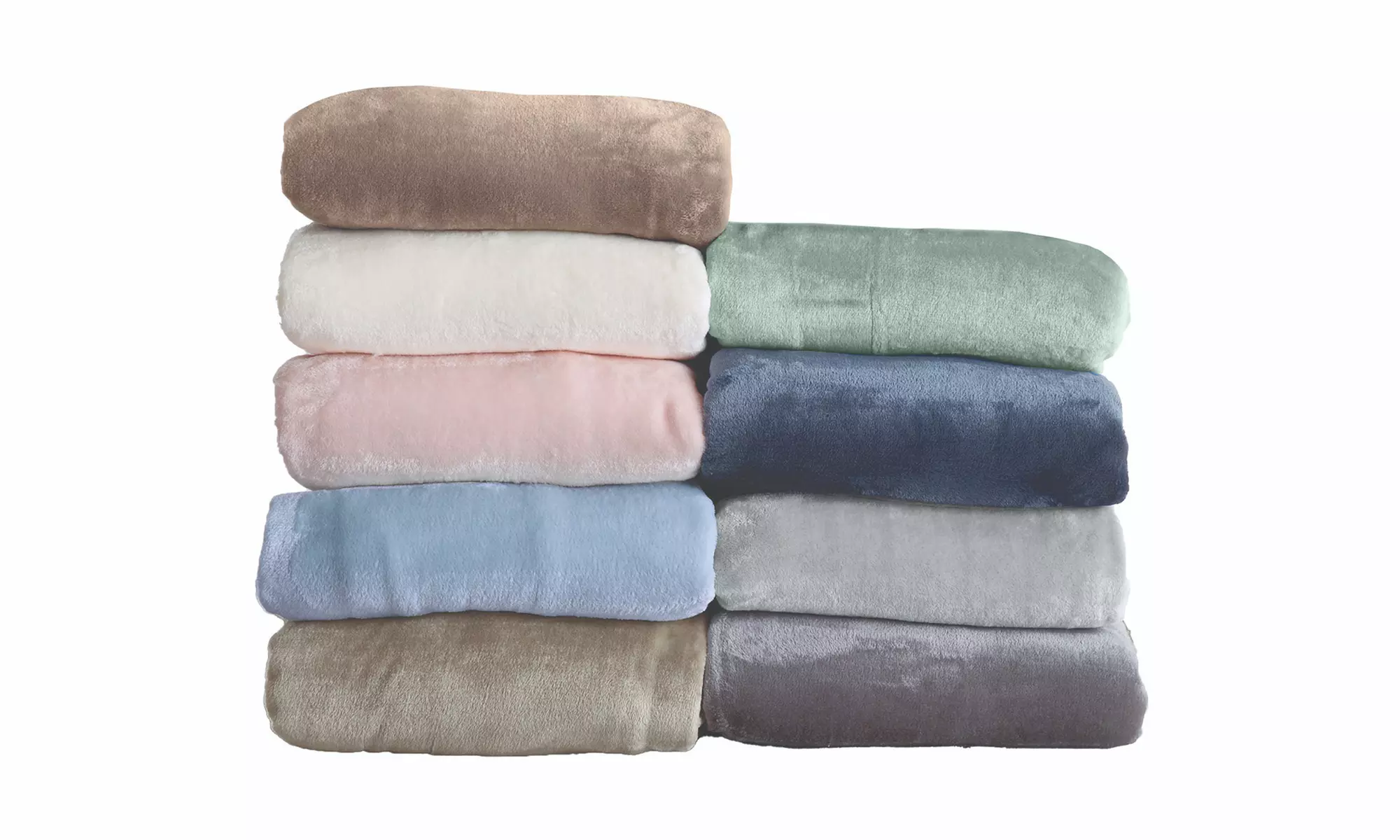 Cozy Plush Velvet & Sherpa Reversible Throw Blanket