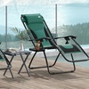 Image 12: Outsunny Zero Gravity Lounger Chairs (Set of 2)