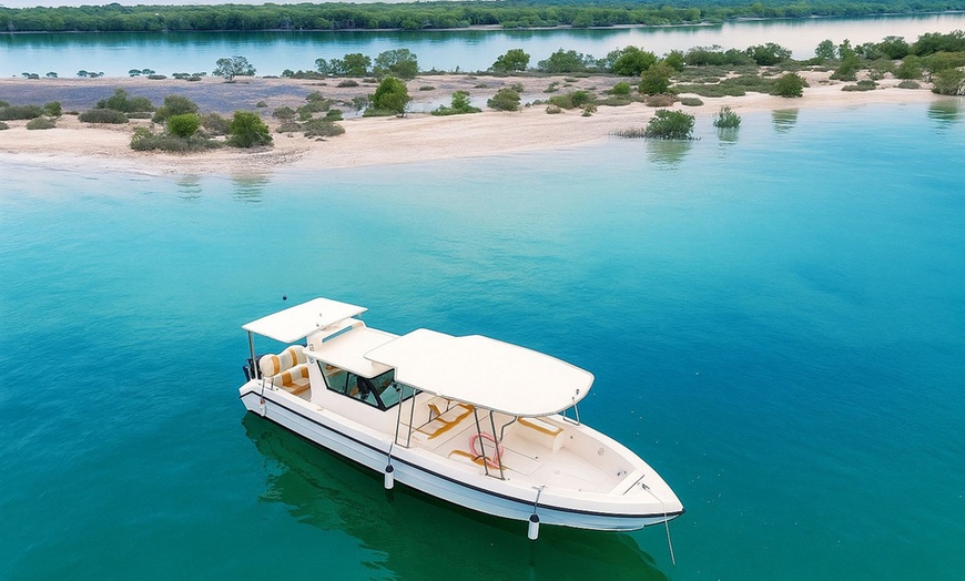 Image 3: Dive into 36 Ft Luxury Yacht Up to 10 People For Up to Three-Hour