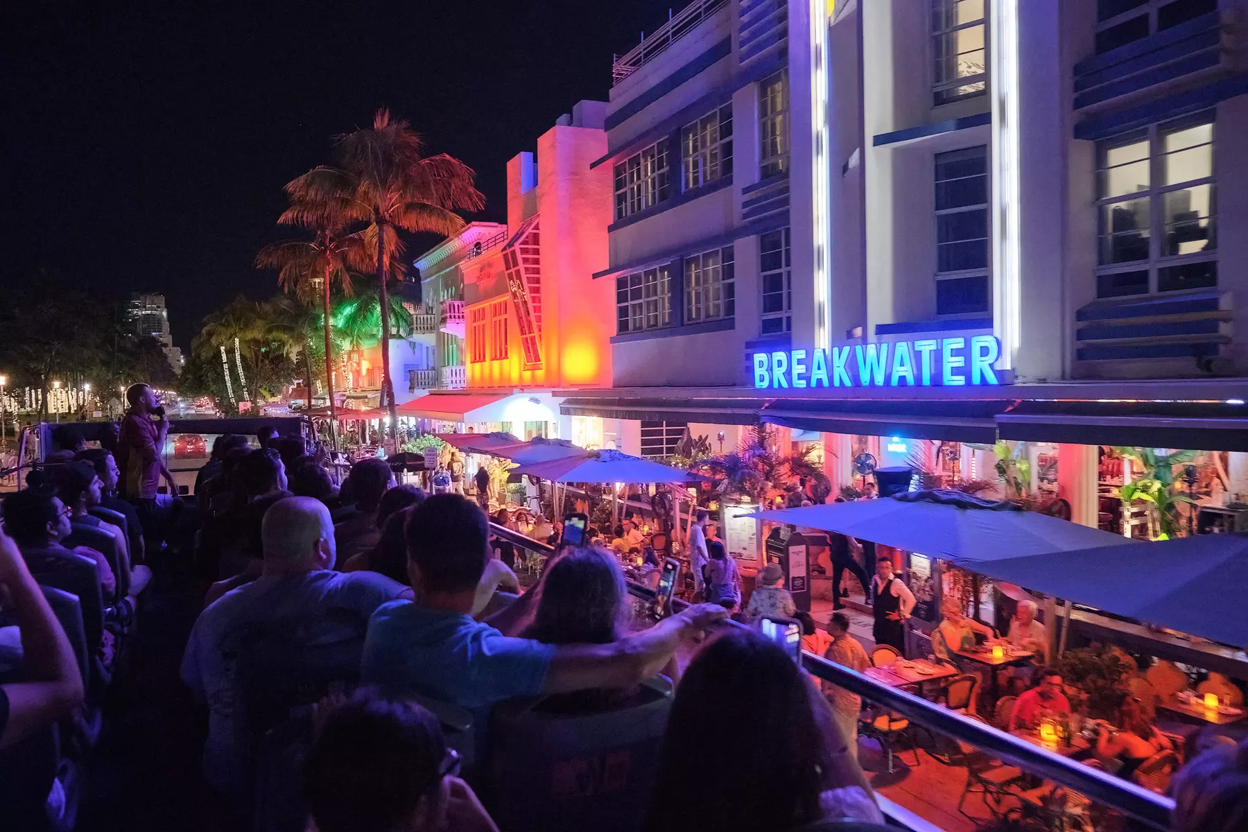 Open-top Miami Night Tour with Live Guide (Up to 10% Off)