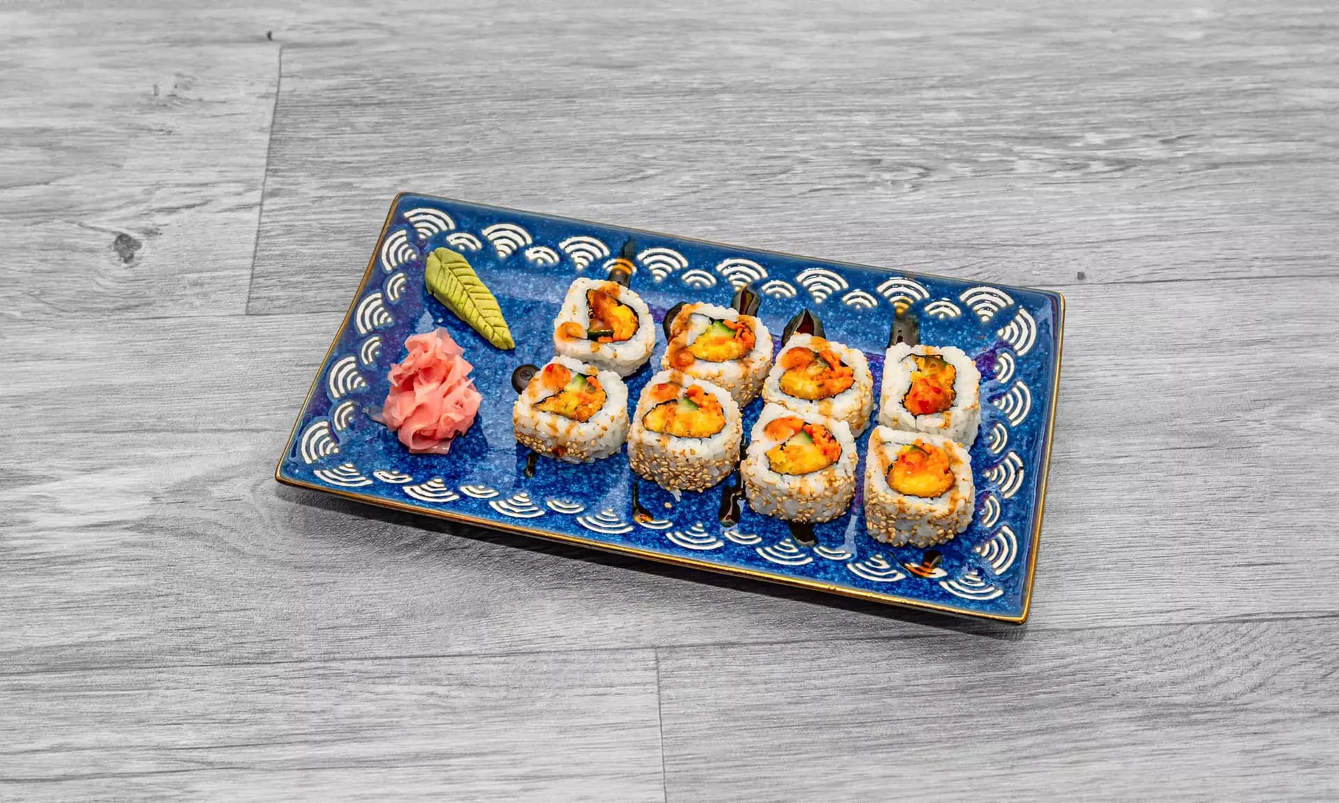 Sushi Feast for Two: 30 or 50 Pieces + Drinks Included