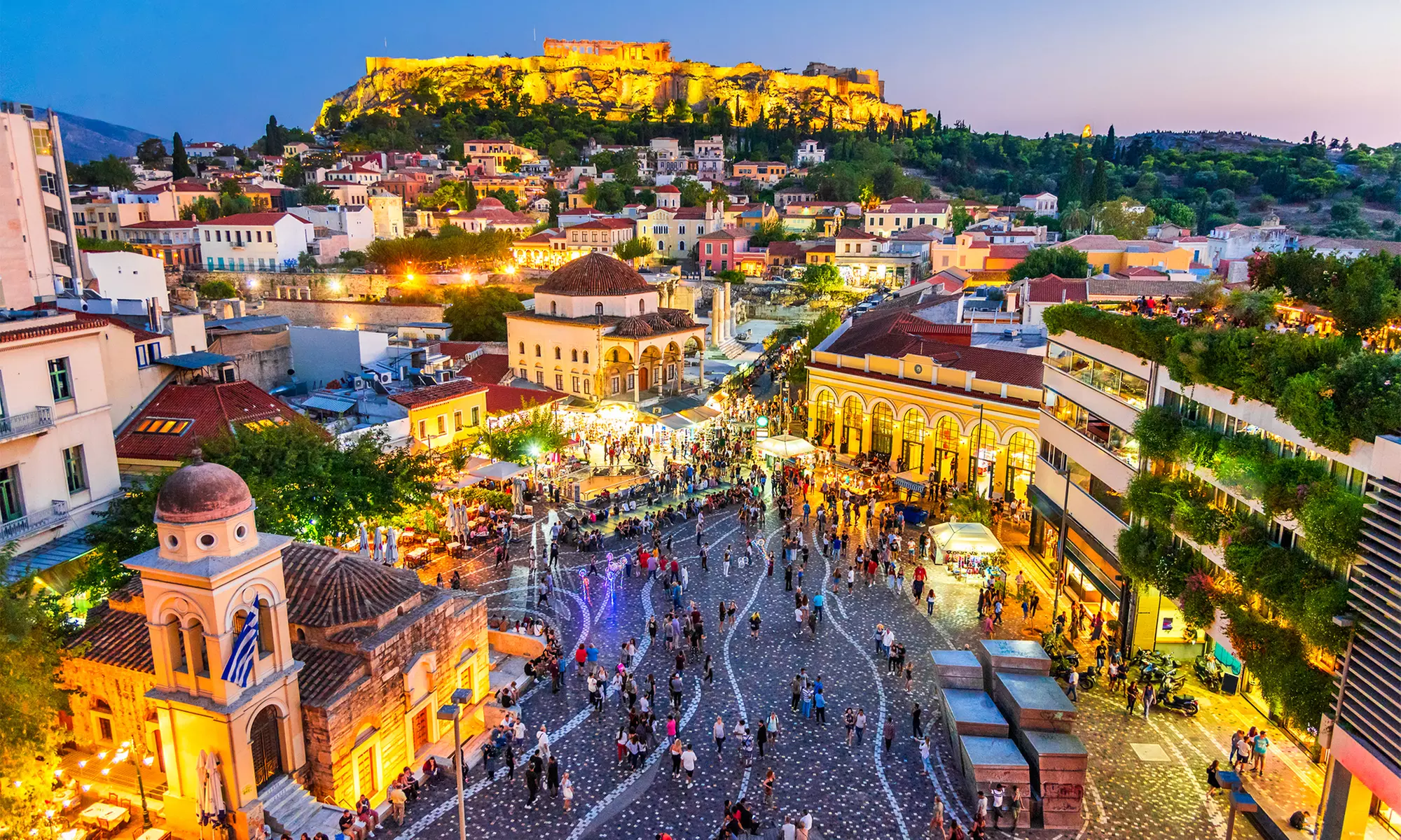 ✈ Athens, Santorini & Mykonos: 6 Nights with Return Flights