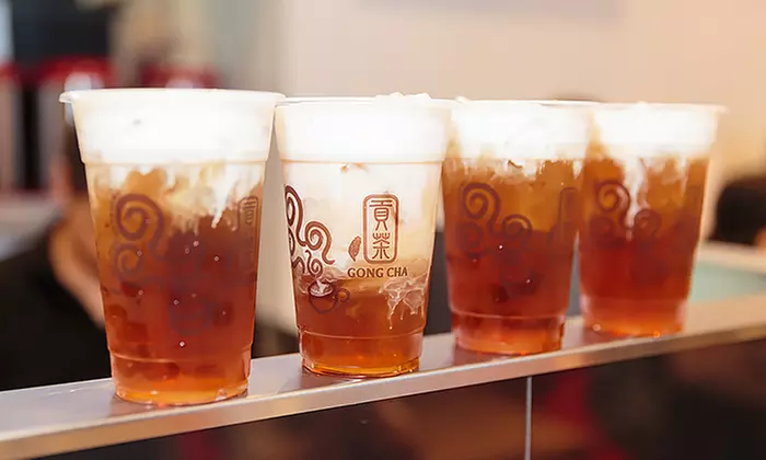 Tea, Coffee, and Juice at Gong Cha Tea (40% Off). Two Options Available. - Primary Image