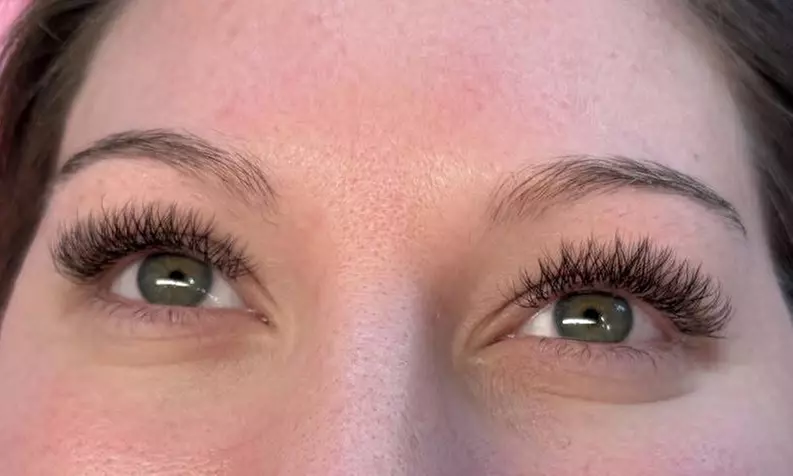 Classic or Hybrid Full Set Eyelash Extensions with Fill-In Option