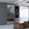 Image 2: Swiss Sliding Wardrobe with Mirrored Door