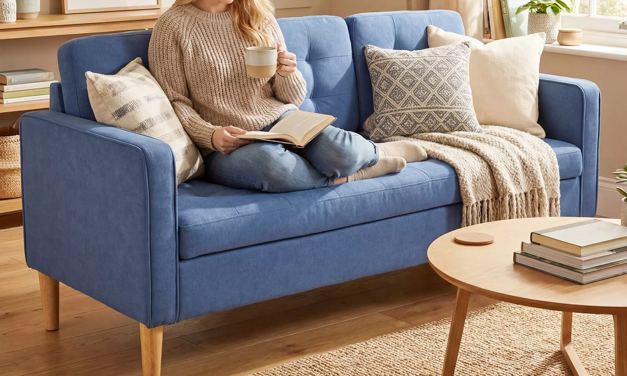 Homcom Three Seater Storage Sofa