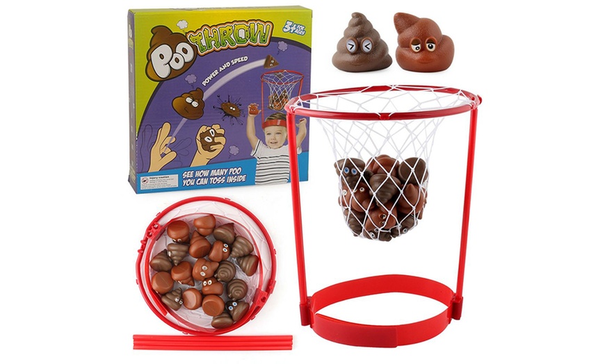 Image 6: Bath Time Fun Game Set - Fishing or Hoop Poop Floating Toys for Kids