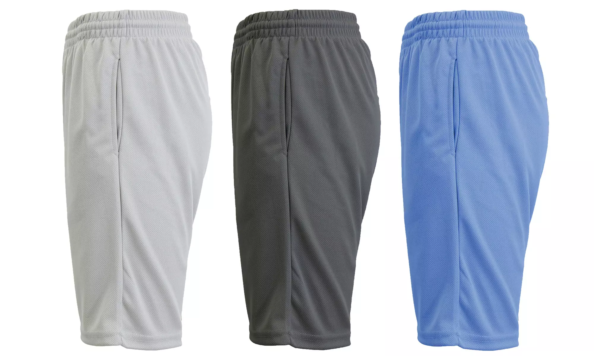 3-Pack Men's Active Performance Shorts (S-2XL) in Multiple Colorways