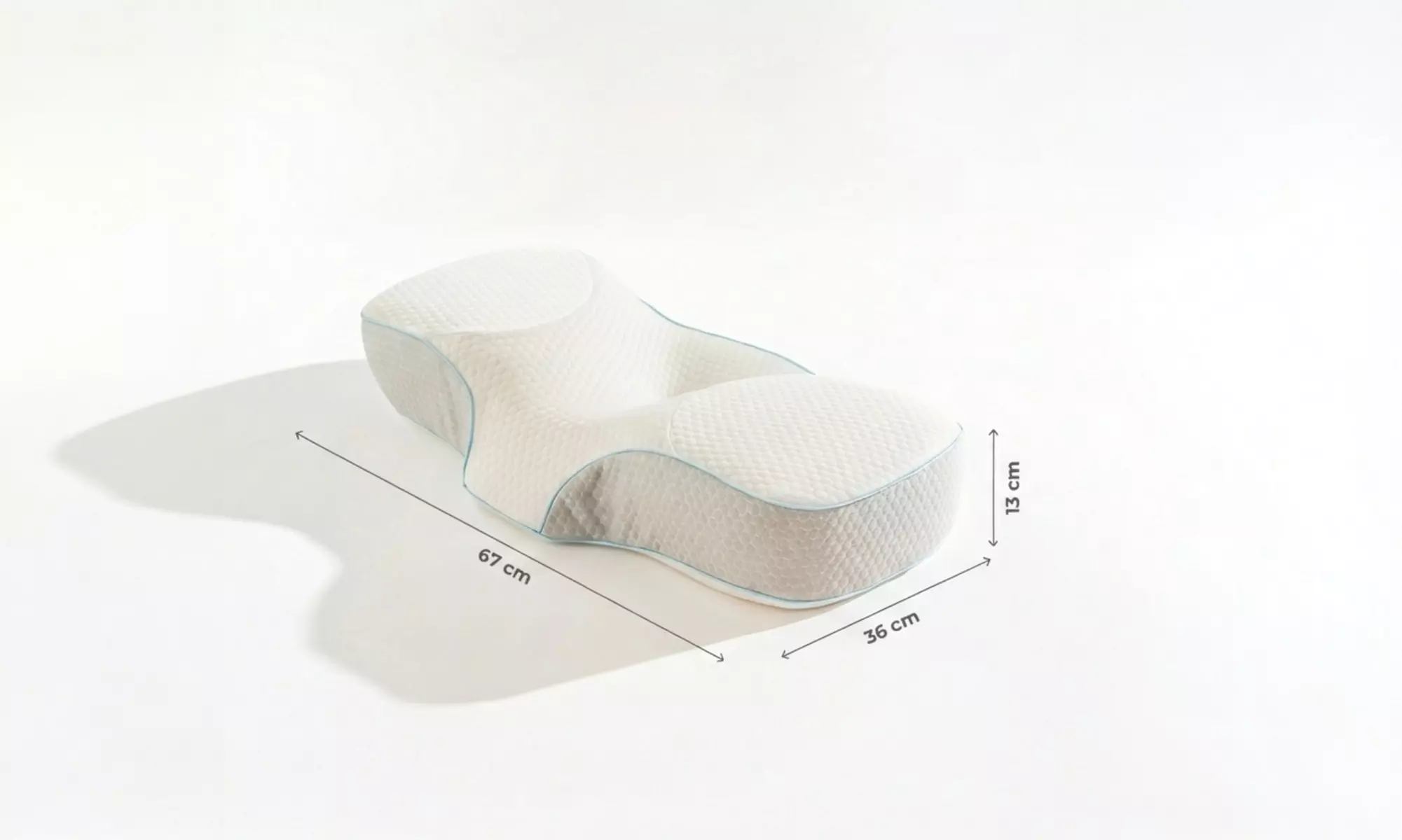 Ergonomisch traagschuimkussen