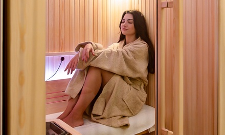 Pour 1 pers. : forfait accès sauna et détente musculaire de 30 min. avec gommage douceur de 30 min.