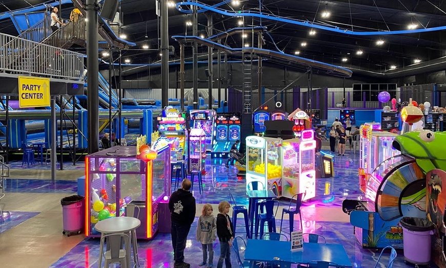 Image 5: Unleash Energy: One or Two All-Day Jump Pass & Arcade Fun for All Ages