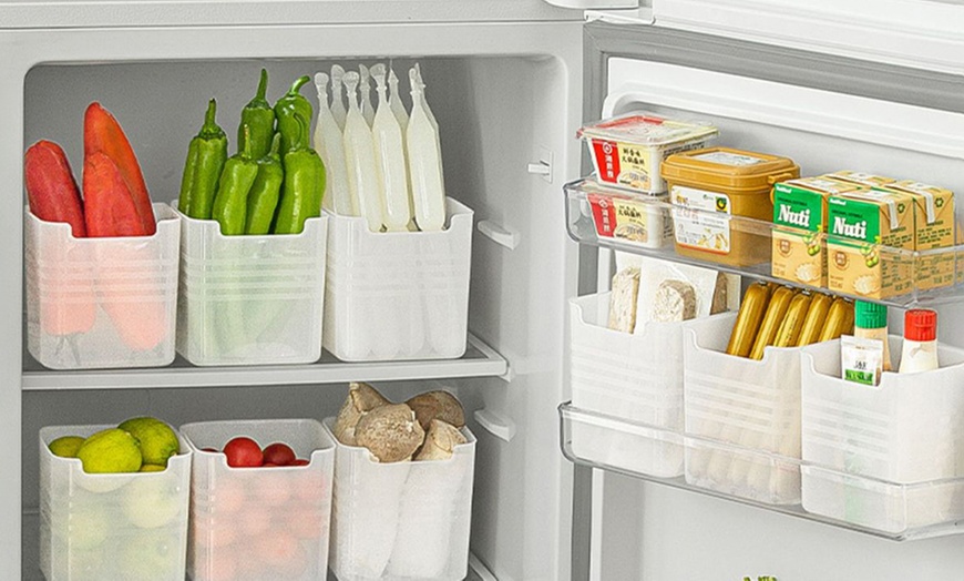 Image 3: Fridge Organisers for Food; Compact Storage Solution
