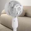 Image 5: HomCom 12-Inch Floor Standing Fan
