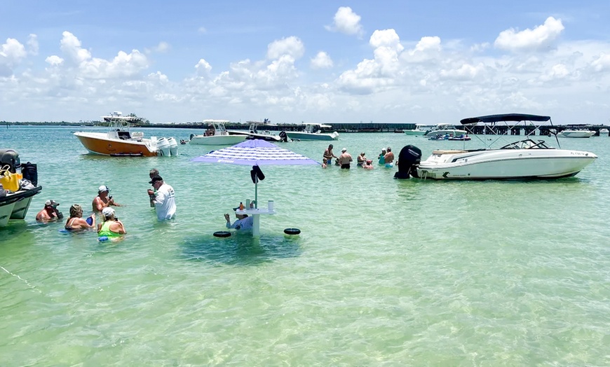 Image 1: Explore Cabbage Key island Trip with Sandbar, Dolphin Sightings