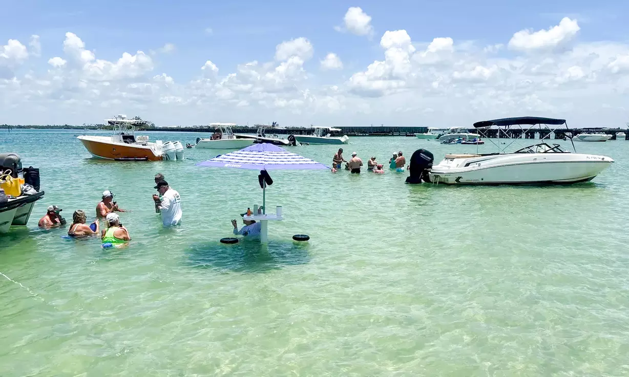 Discover Salty Breeze Boat Tours' Cabbage Key island Trip and Dolphin Sightings for Up to Six (Up to 46% Off) - Primary Image