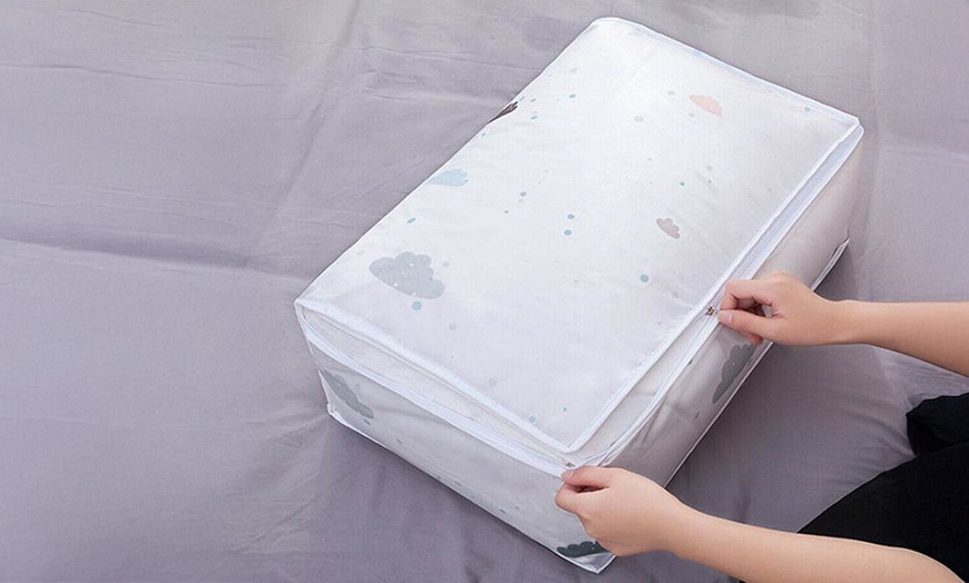 Image 28: Anti Dust Large Storage Bag Clothes Quilt Blanket Storage Sort Home Organizer