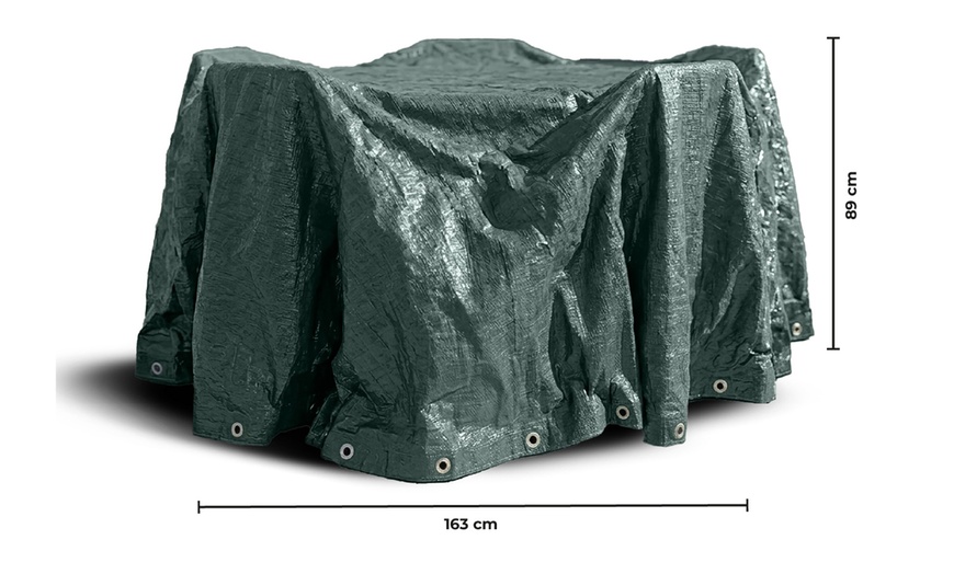 Image 25: Housse de protection pour barbecue, mobilier de jardin ou parasol