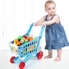 Image 1: deAO Shopping Cart Trolley for Children