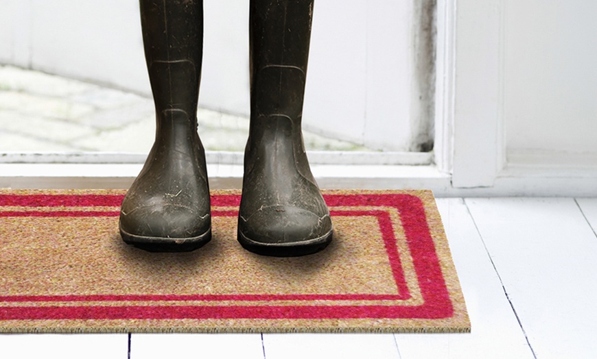 Image 5: Paillasson antidérapant en fibre de coco 