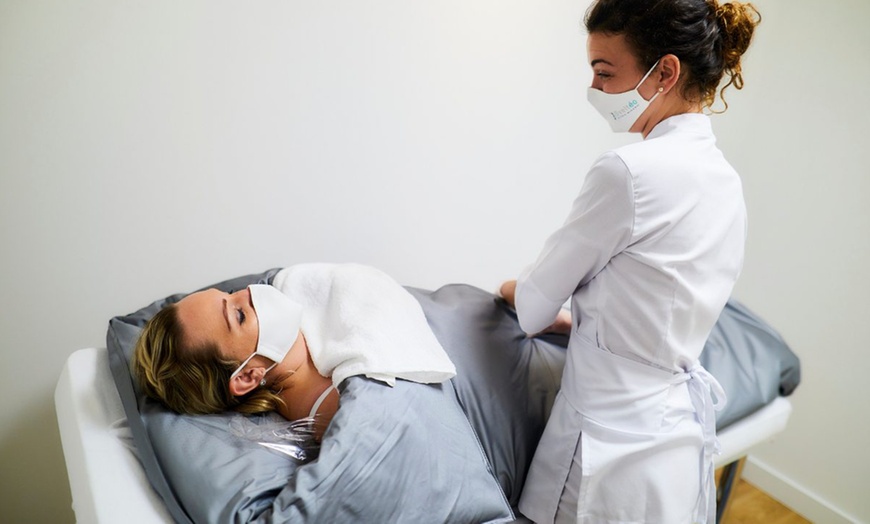 Image 4: 1 ou 3 séances de thermosudation avec couverture chauffante