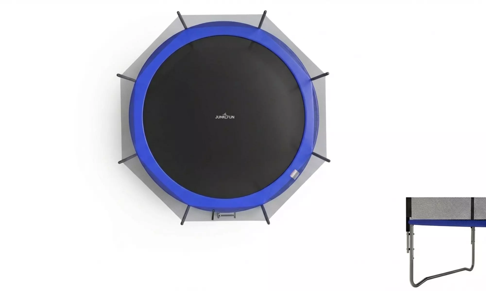 Jump4fun trampolines en accessoires voor in de tuin in formaat en model naar keuze