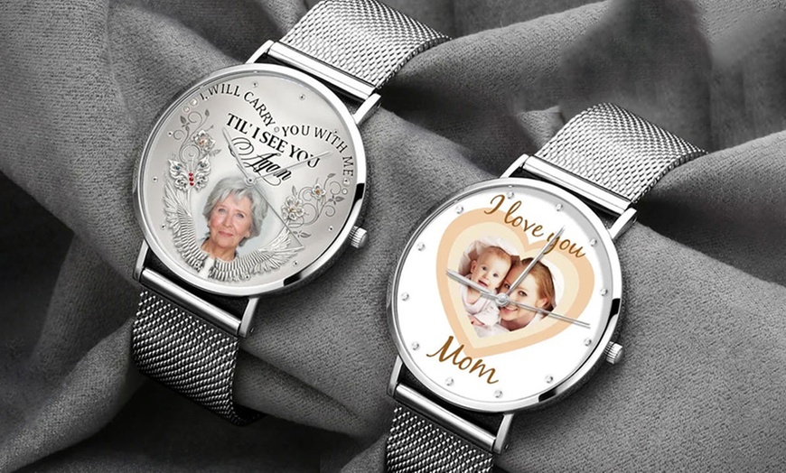 Image 2: Armbanduhr mit eigenem Foto