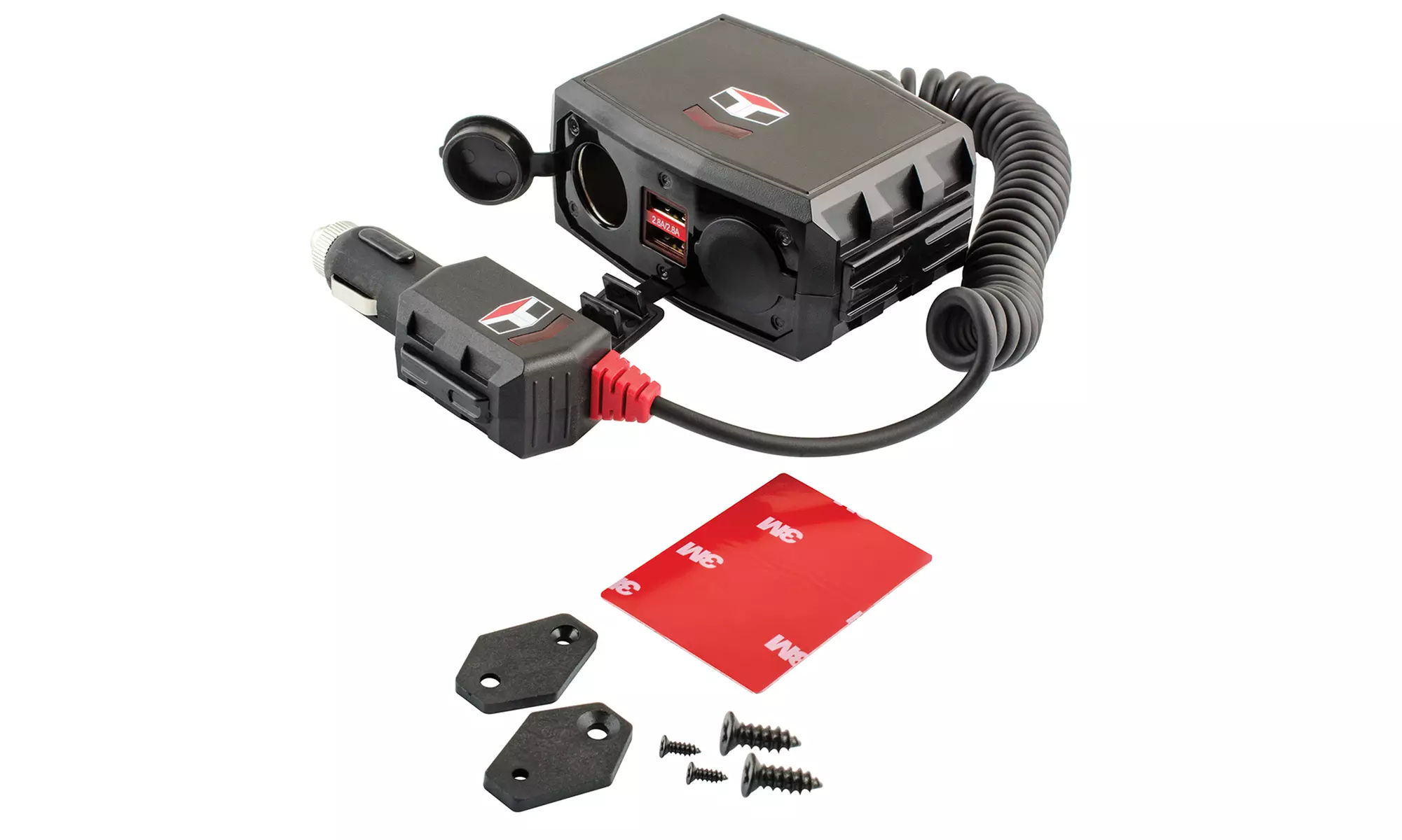 Tuff Tech 12V-24V Dual Socket USB Charger - Second Medium