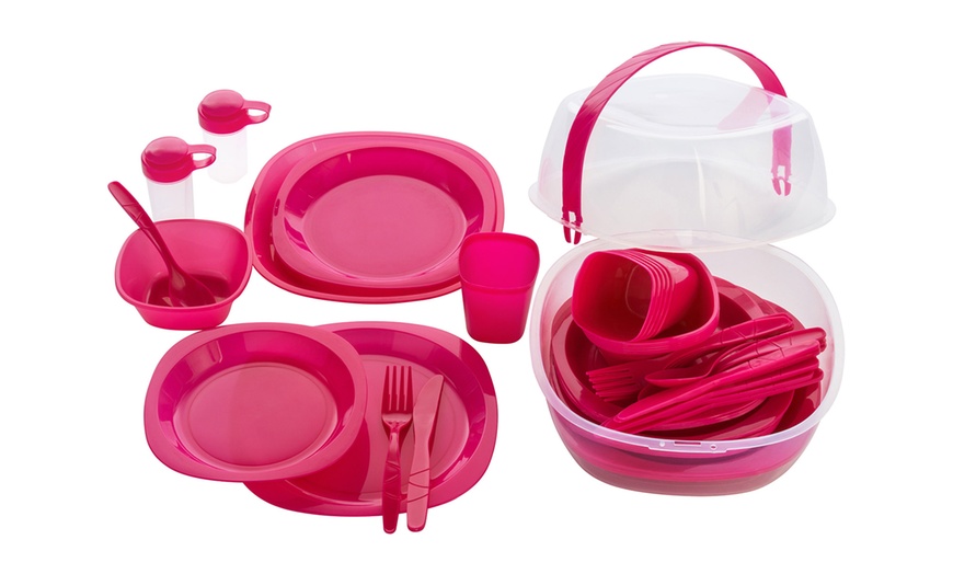 Image 9: 51-Piece Picnic Set