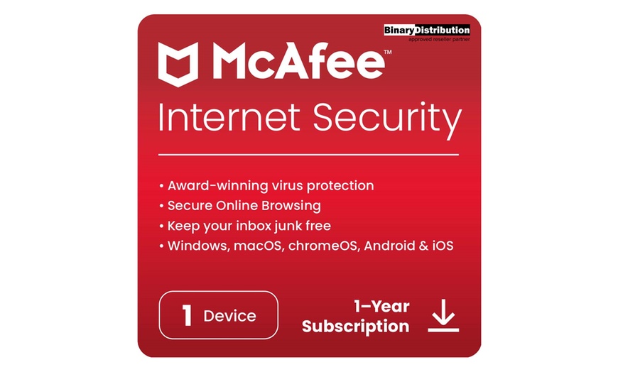 Image 2: Licencia para McAfee Internet Security 2025 con renovación automática