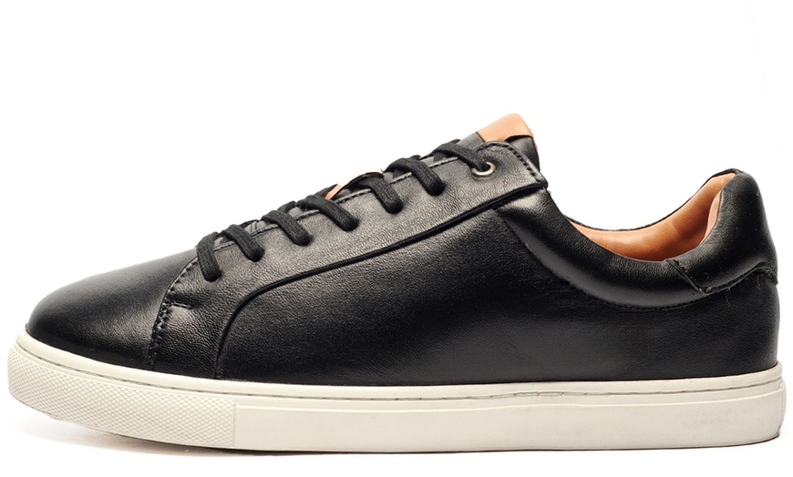 Image 1: Catesby England Hugo Men's Leather Trainers