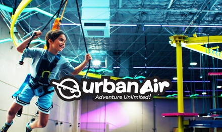 Deluxe Attractions Pass for 1 Person, valid Any Day - Urban Air Adventure and Trampoline Park - Garland