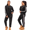 Image 8: Soft Touch Velour Hooded Loungewear Suit