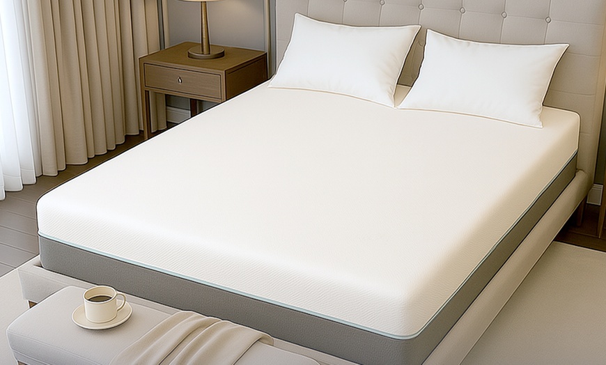 Image 2: Matratze mit Breeze-Memory-Schaum und Taschenfedern