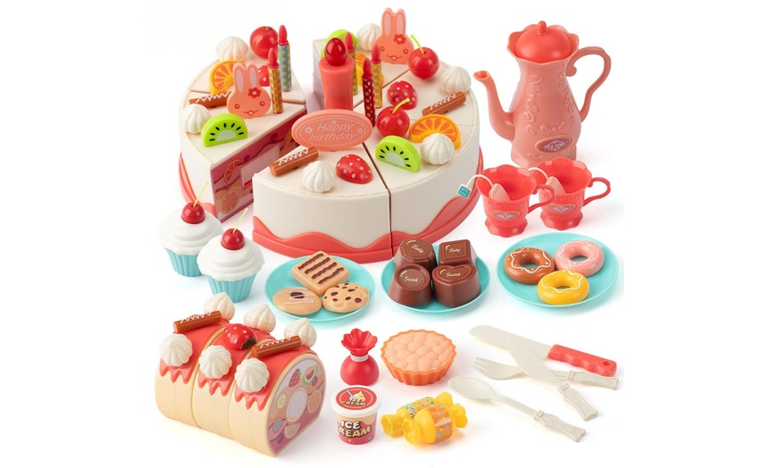 Image 7: Birthday Cake Tea Party Set