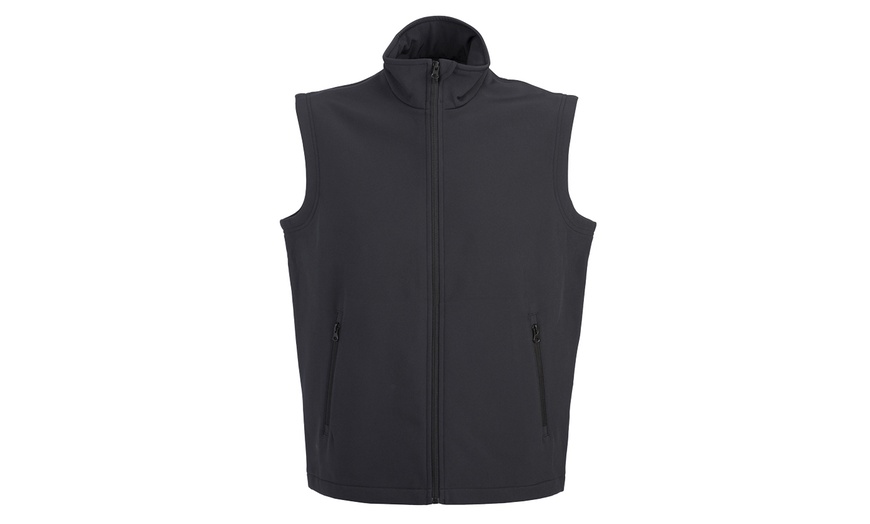 Image 8: 1 o 2 Gilet in softh shell a 2 strati  idrorepellente 280gr