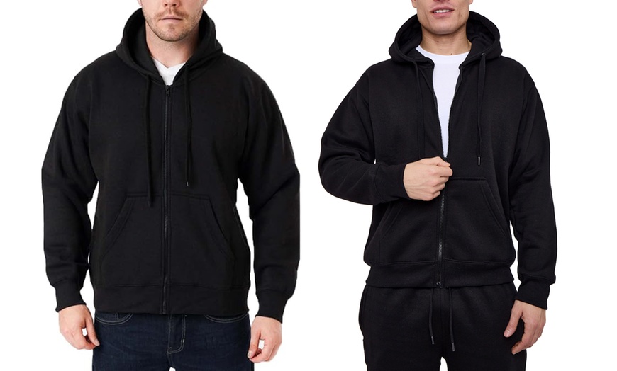 Image 3: 300GSM Heavy Fleece Hoodie