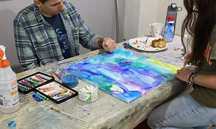 Explore Art: 1-Hour BYOB Paint Private Session & Gallery Tour - 2 or 4