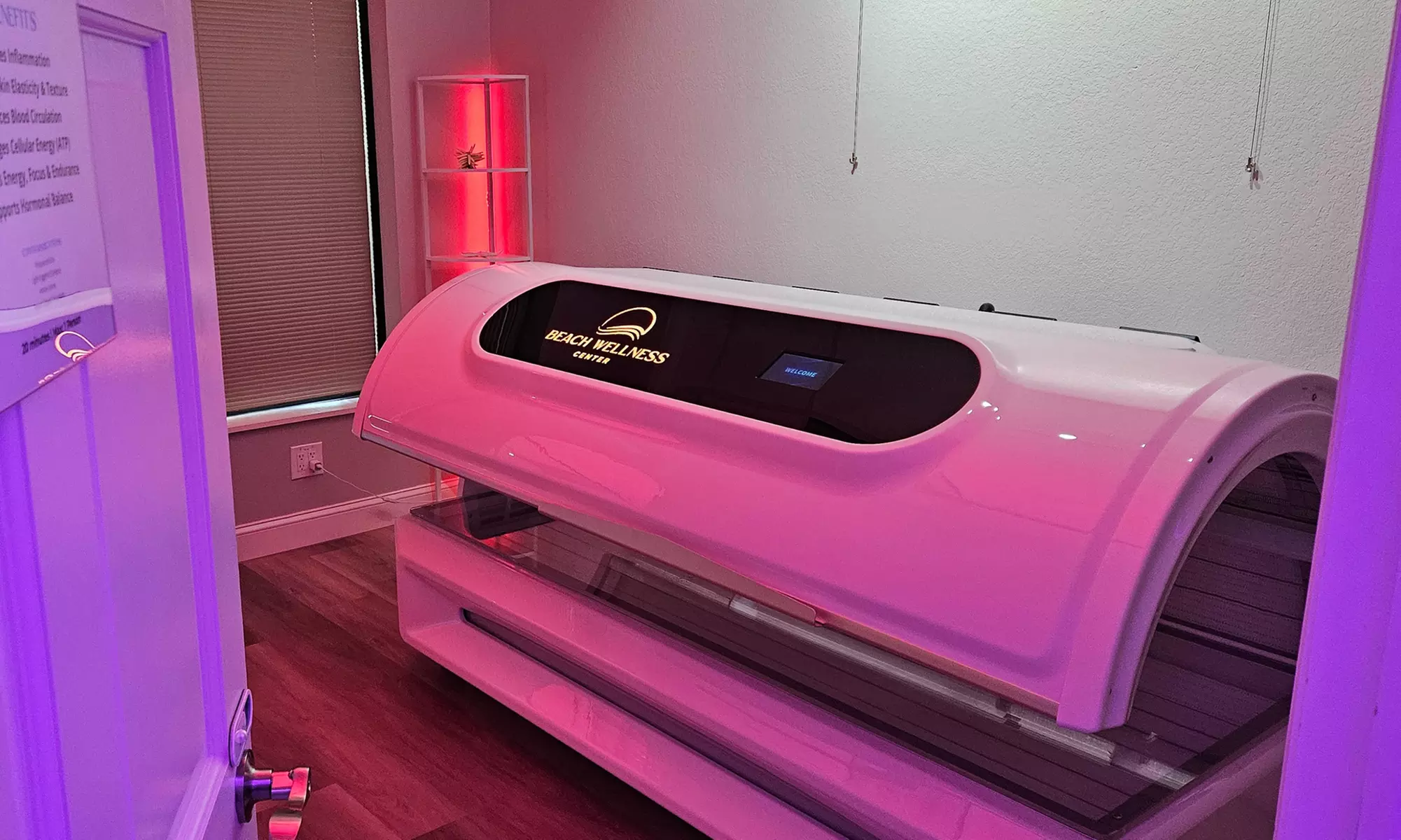 20-Min Red Light Therapy Bed w/ Optional 30-Min Cryotherapy Full Body