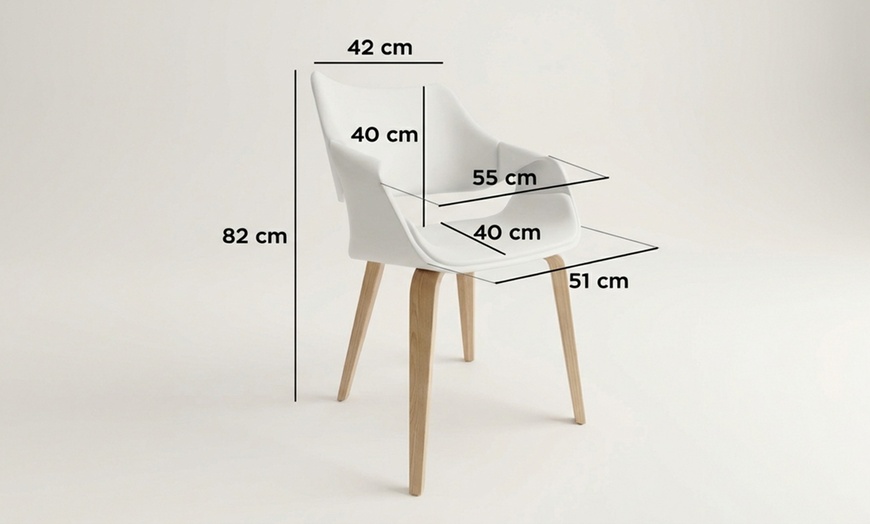Image 2: Set di 2 sedie Brema e poltroncina Austria di Frankystar