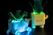 Kit de lumière LED conçu pour la série LEGO© Happy Plants - Second Medium