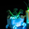 Image 2: Kit de lumière LED conçu pour la série LEGO© Happy Plants
