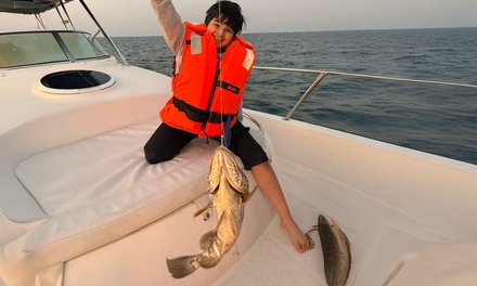 For One Child: Five-Hour Fishing Sharing Trip On A 34ft Boat - Smart choice leisure yachts and boat rental LLC