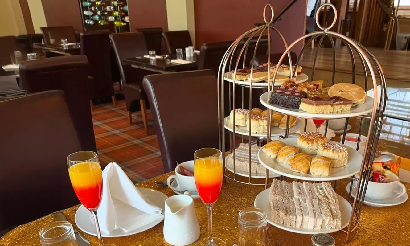 Festive Afternoon Tea for Two or Four, Bubbly on the Side - Primary Image