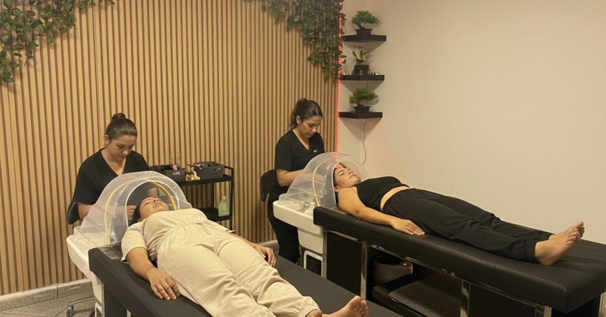 Ritual en pareja con head spa en Las Palmas