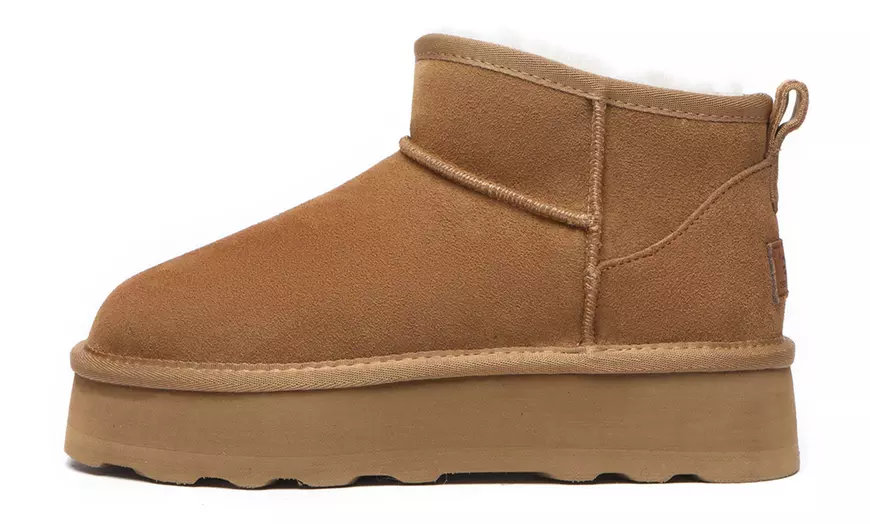 Image 5: Thick Bottom Mini Classic UGG